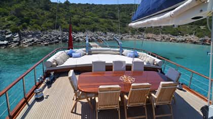 BLUE HEAVEN 30m sailing yacht charter, photo 8