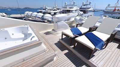 Jacuzzi and Loungers