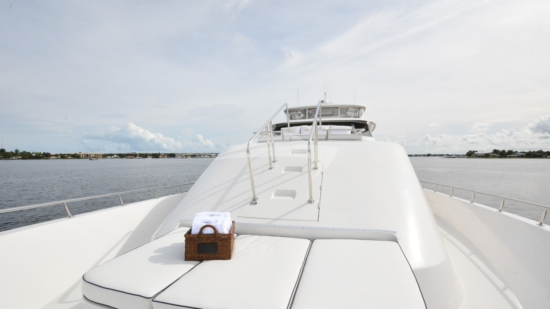 Bow seating and  sunpads