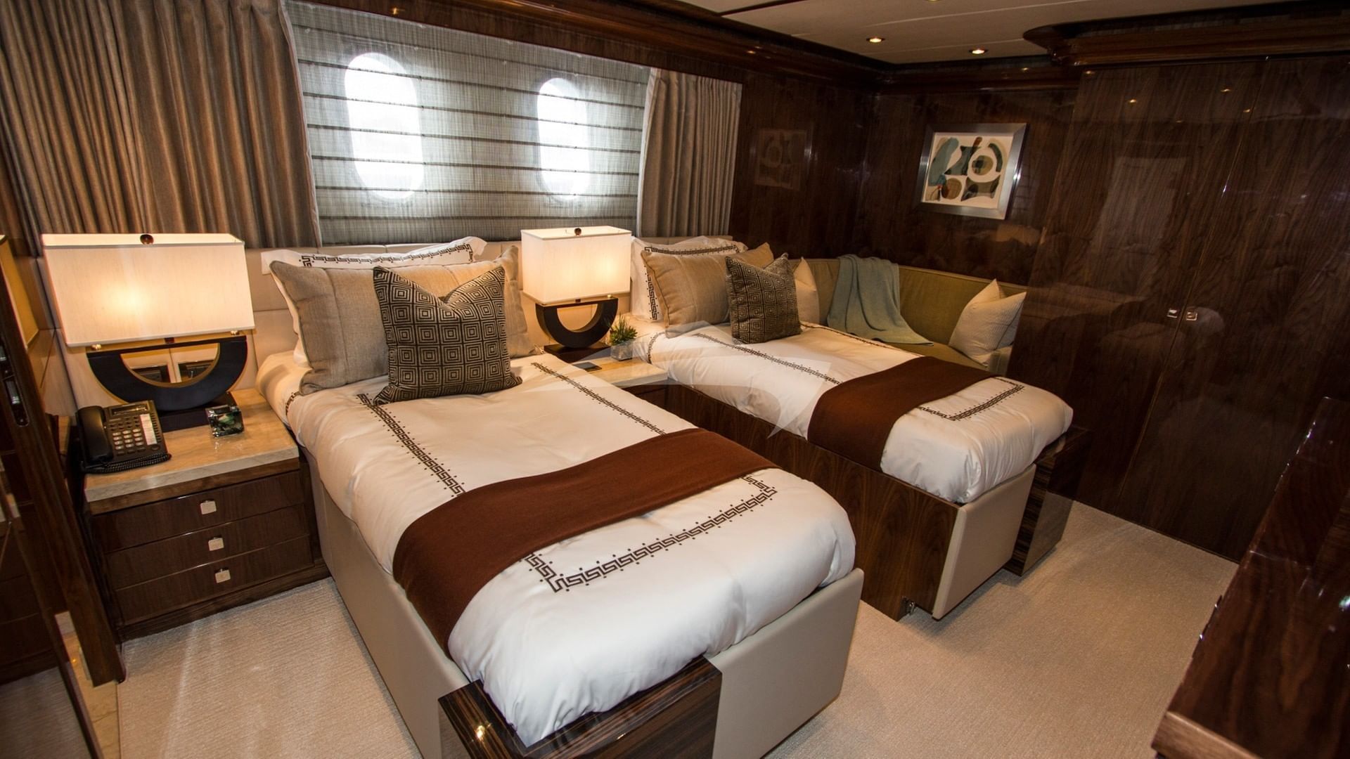 2 VIP Staterooms converted to Twins