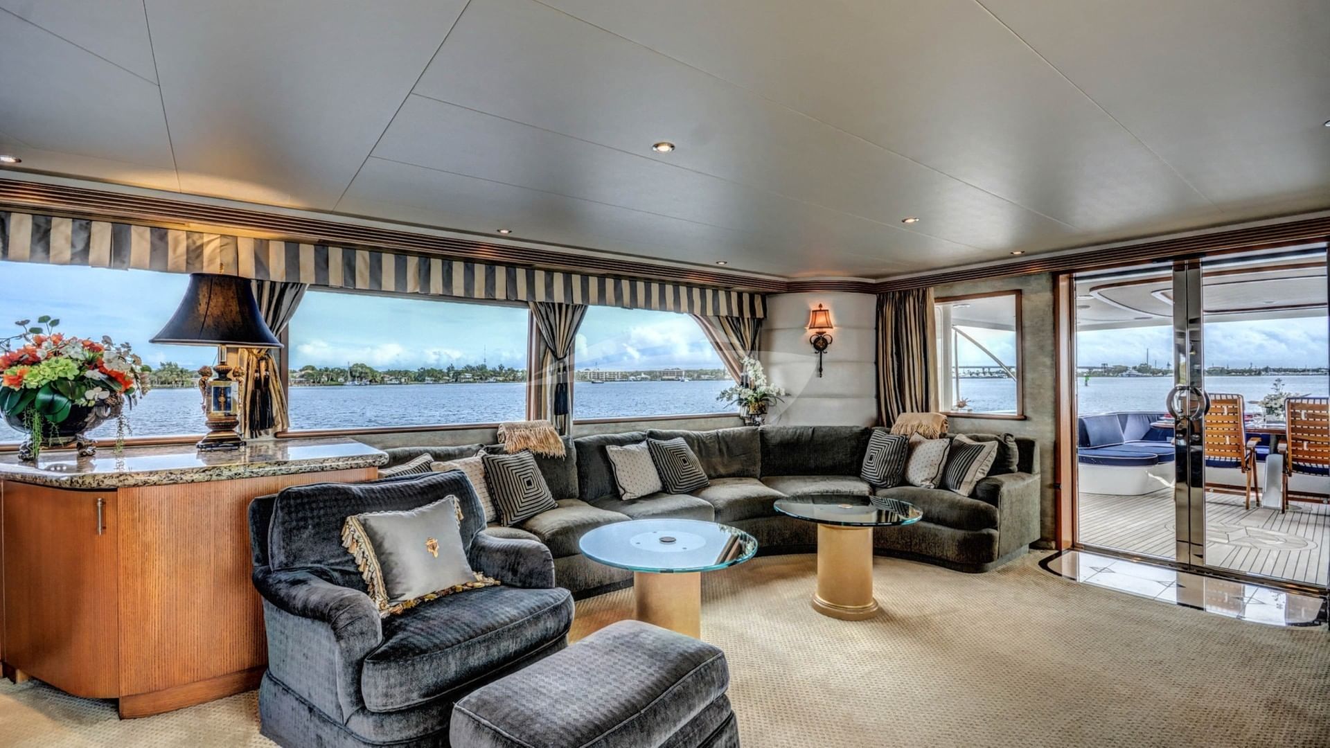 Main Salon seating area