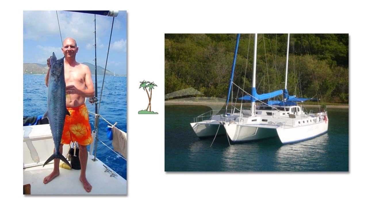 A charter guest's catch of the day