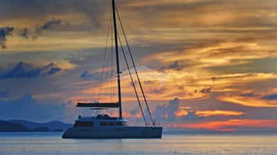 A2 anchored at Mountain Point