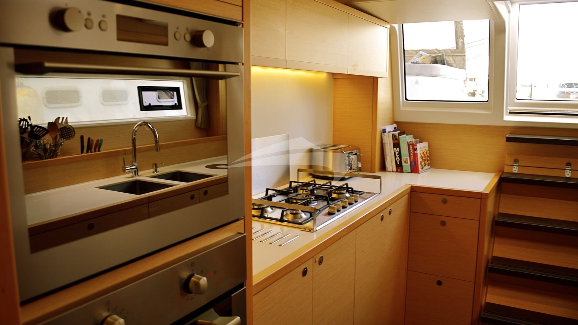 Nadine's galley on Cat and the Fiddle