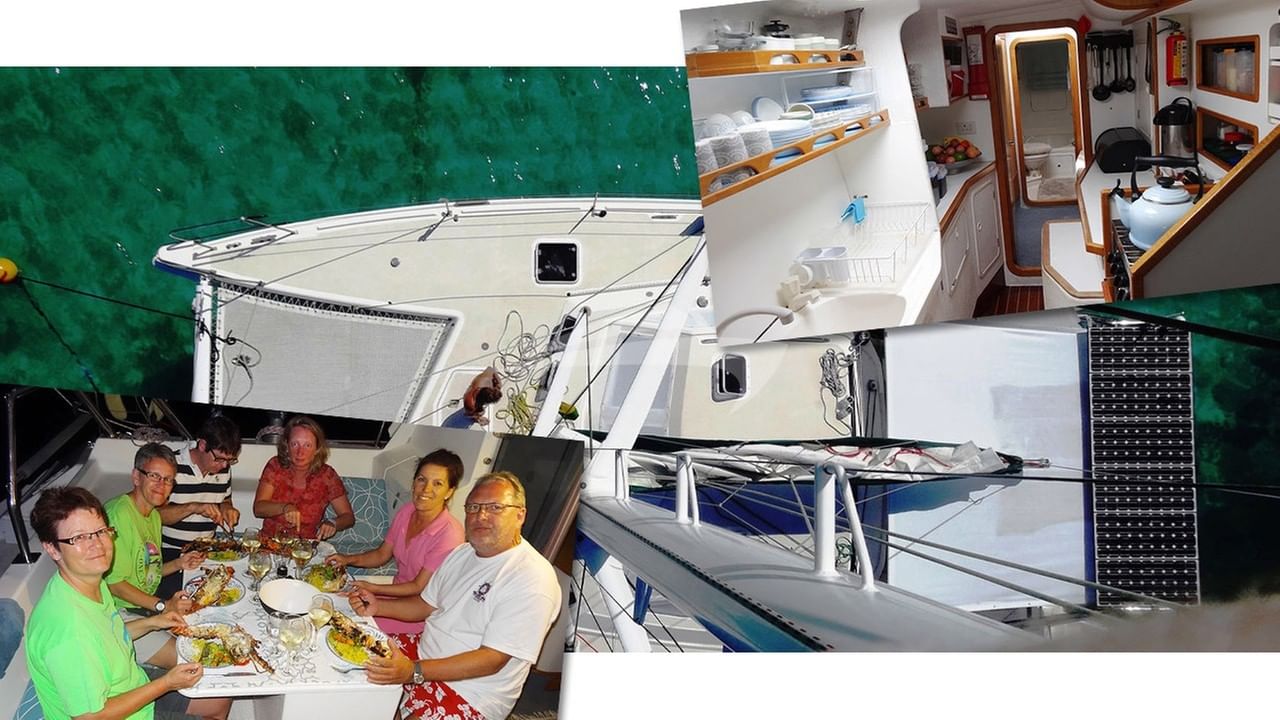 Lobster dinner and Katlyn's galley