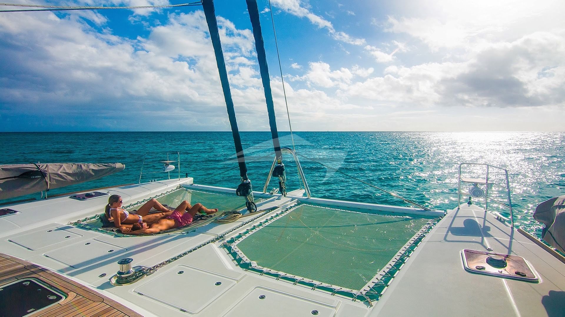 Catamaran Deck Trampolines