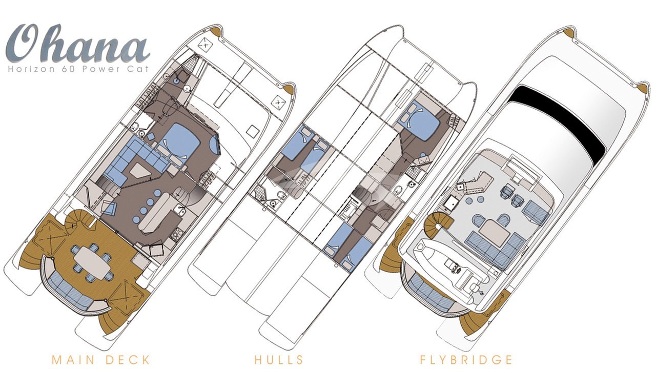 ohana yacht floor plan