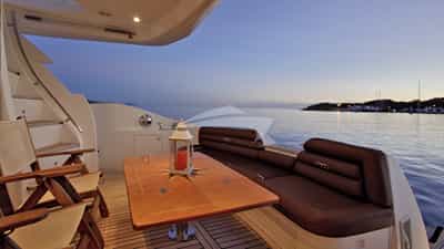 Aft Deck in Evening