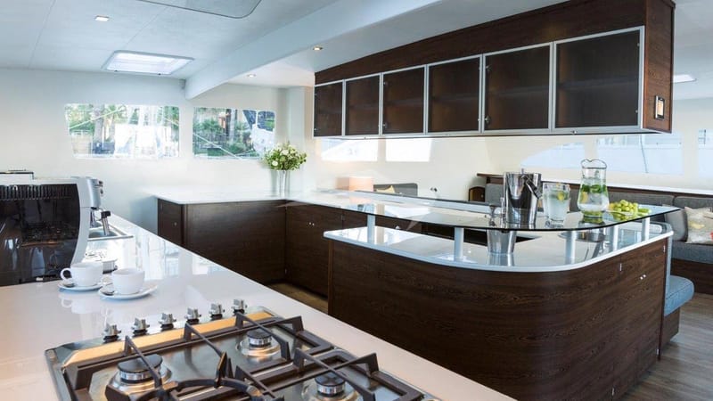 The chef's galley