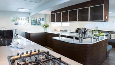 The chef's galley
