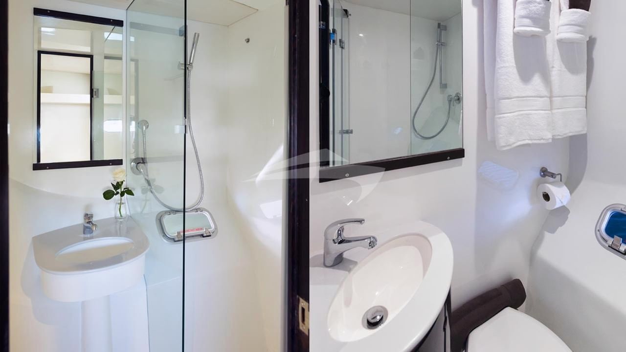 Guest heads and showers