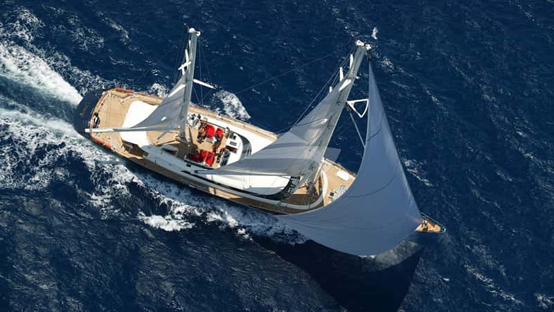 VICTORIA 43m sailing yacht charter
