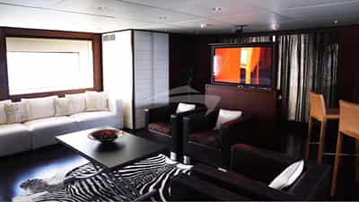 Salon with TV