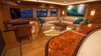 Ohana's spacious saloon