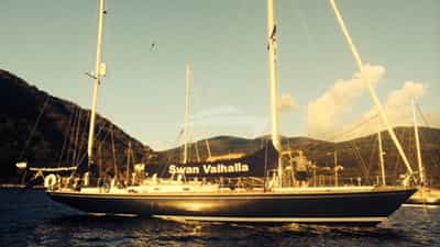 Vahalla at Anchor