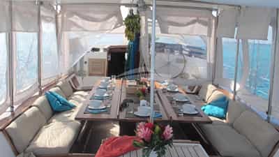 Enclosed Deck Dining