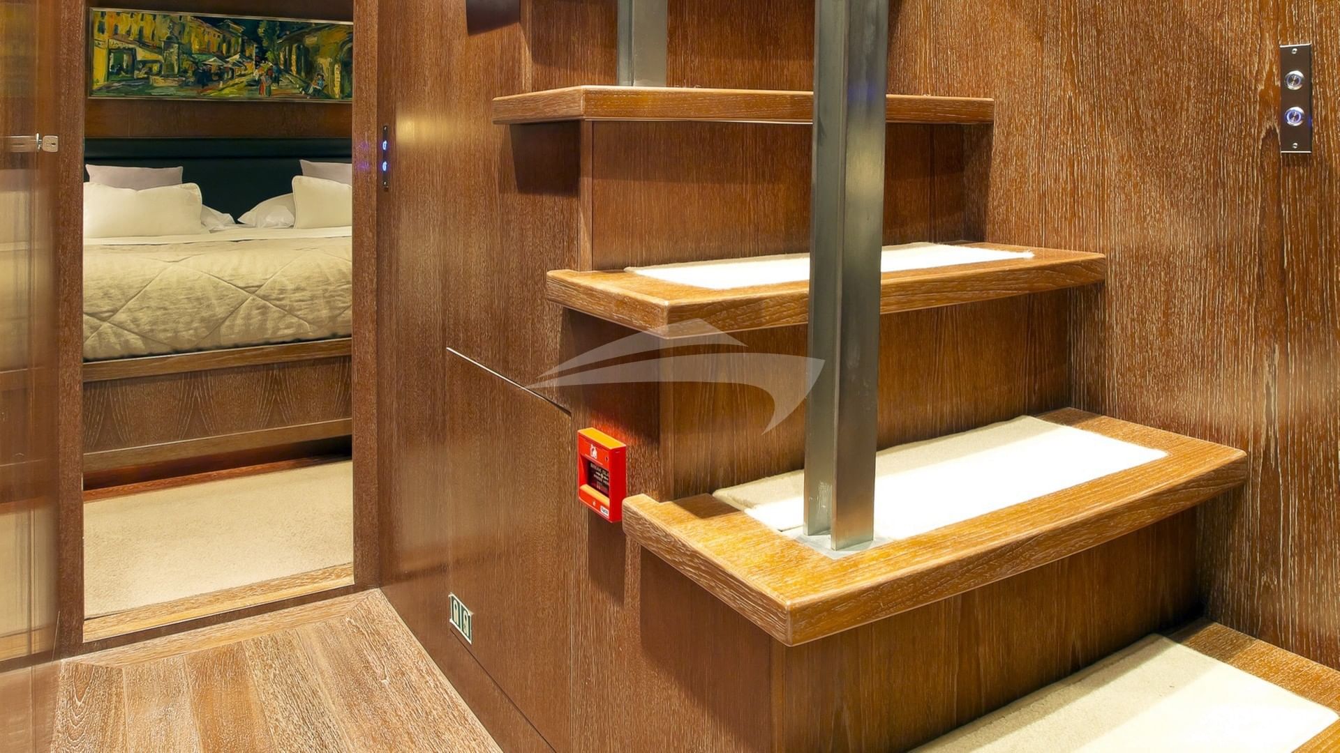 Guest Hallway & Stairs