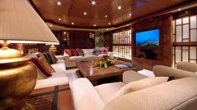 Salon with TV