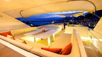 Flybridge at Night
