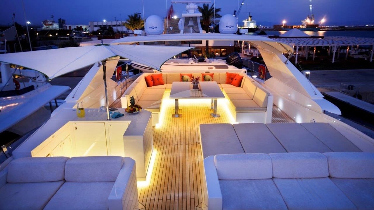 Flybridge at Night