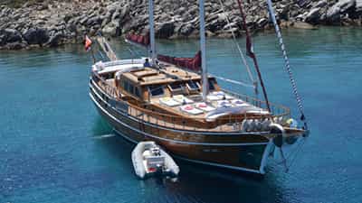 Yacht and Tender