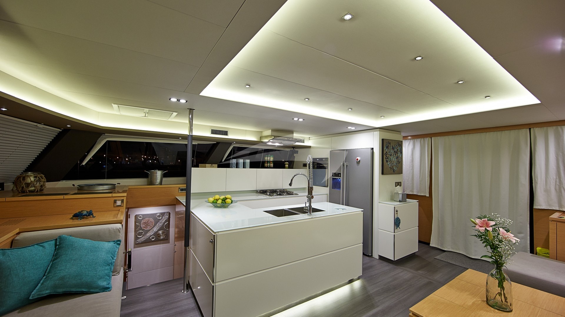 Salon & Galley