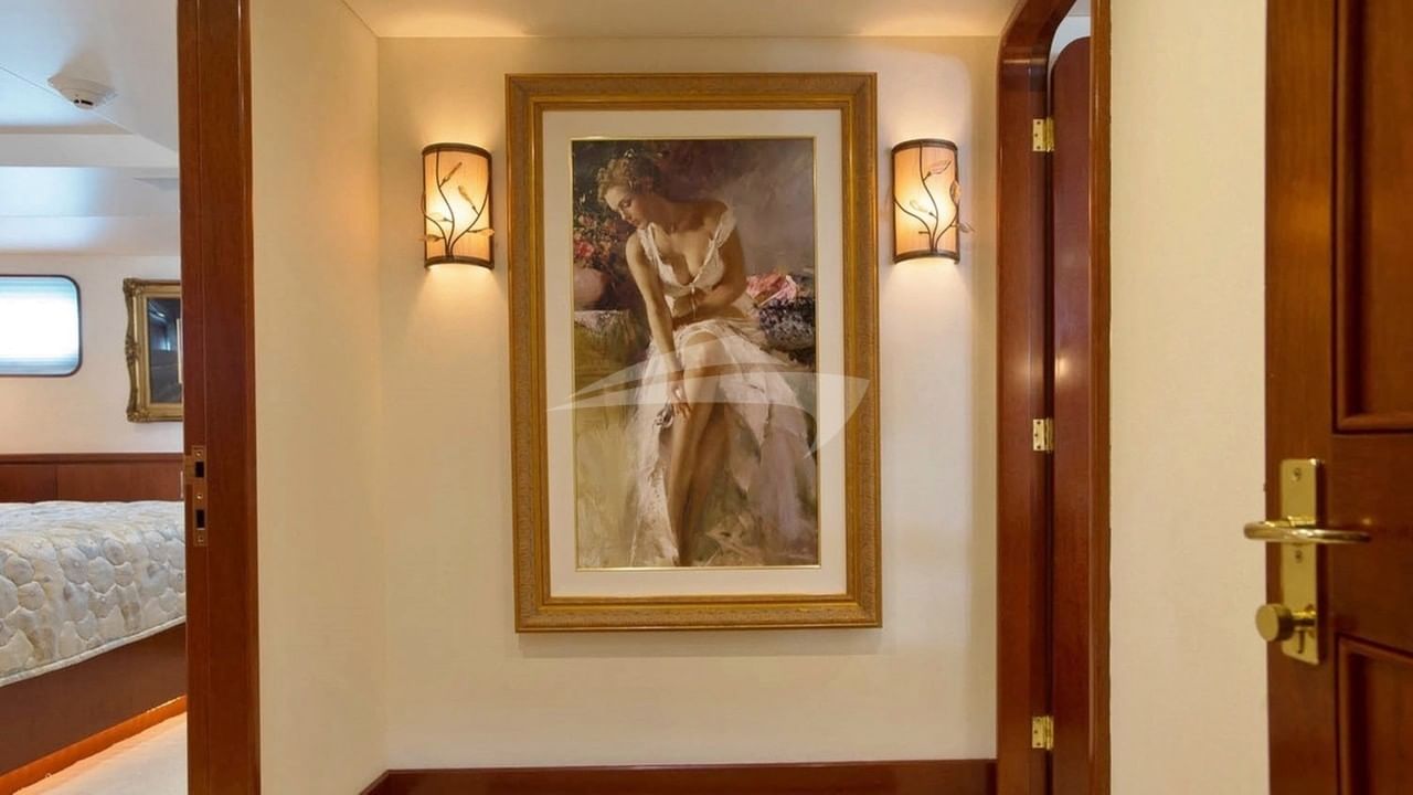 Below deck Hallway Art