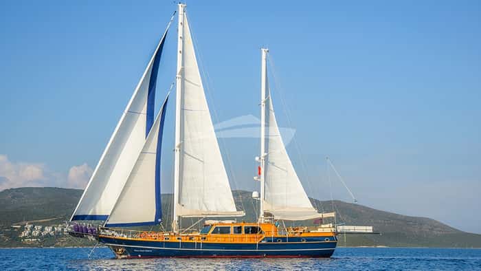 DEA DEL MARE 28m sailing yacht charter, photo 2