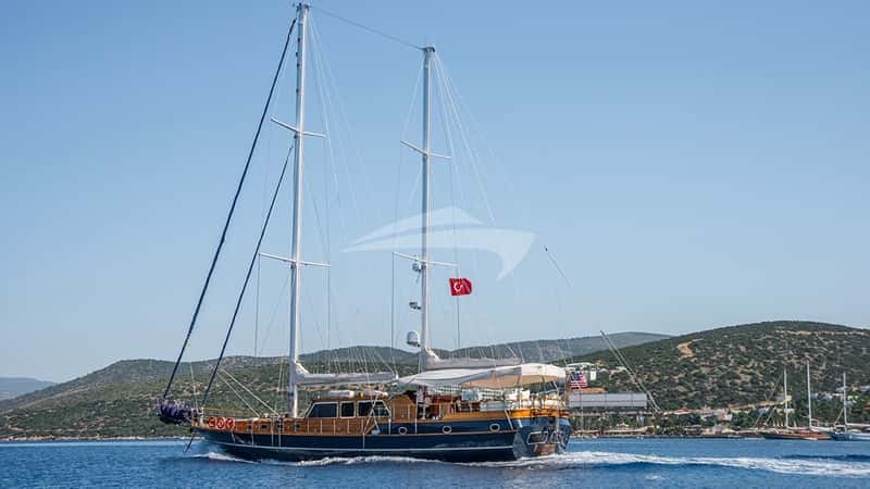 DEA DEL MARE 28m sailing yacht charter, photo 4