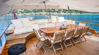 DEA DEL MARE 28m sailing yacht charter, photo 7
