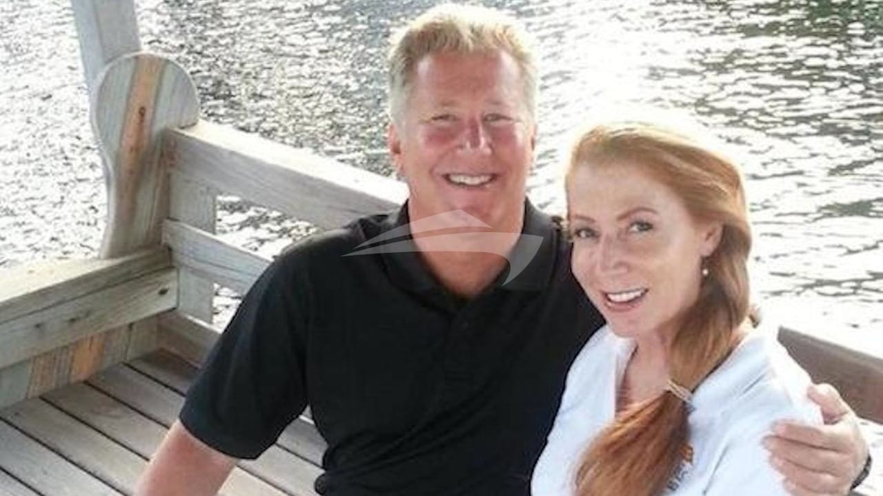 Captain Michael and his wife who serves as chef, L