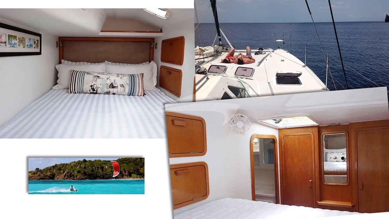 Foredeck & forward guest suite