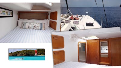 Foredeck & forward guest suite