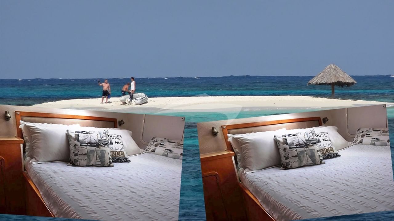 Aft guest suites & islet of Mopion