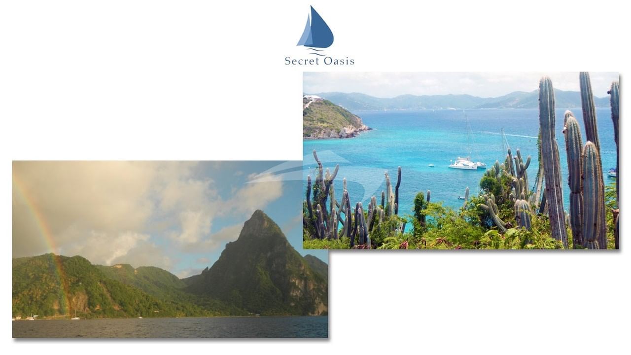 The wide variety of Caribbean scenery