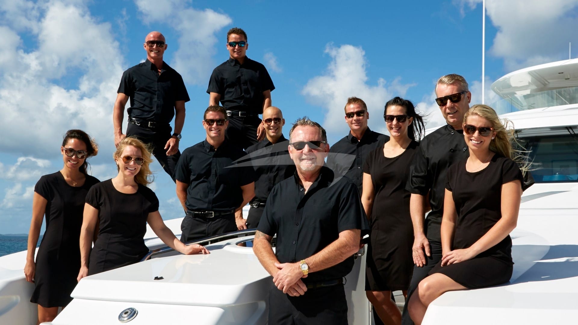 Luxury charter yacht crew for VICTORIA DEL MAR