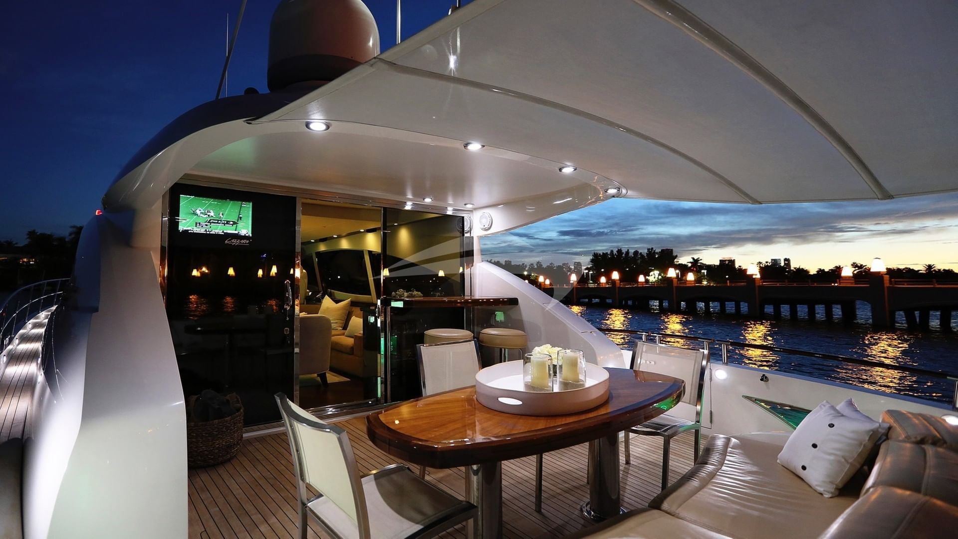 Aft Deck at Night