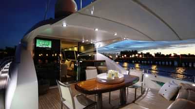 Aft Deck at Night