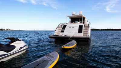 View of Aft and Water Toys
