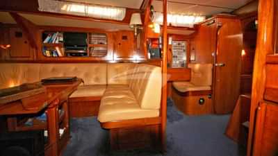 Main Salon and Navigation Station