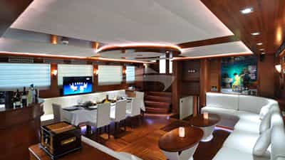 Salon and Dining