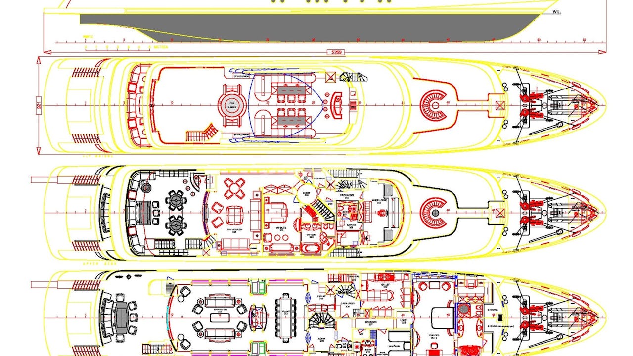 Yacht Layout