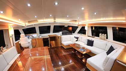 ZELDA 40m sailing yacht charter, photo 11