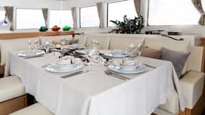 Saloon - Dining layout
