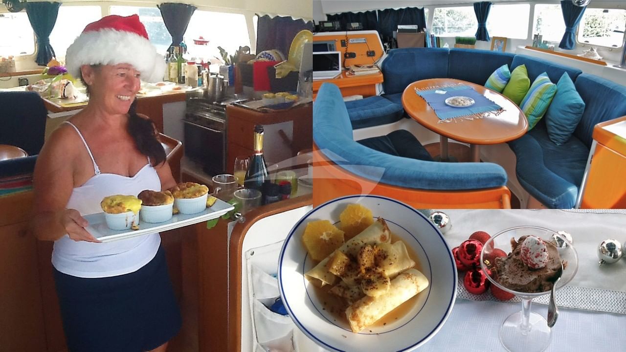 Suzanne over the holidays, the saloon, and scrumpi