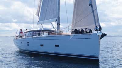 Hull windows provides daylight in lower deck cabin