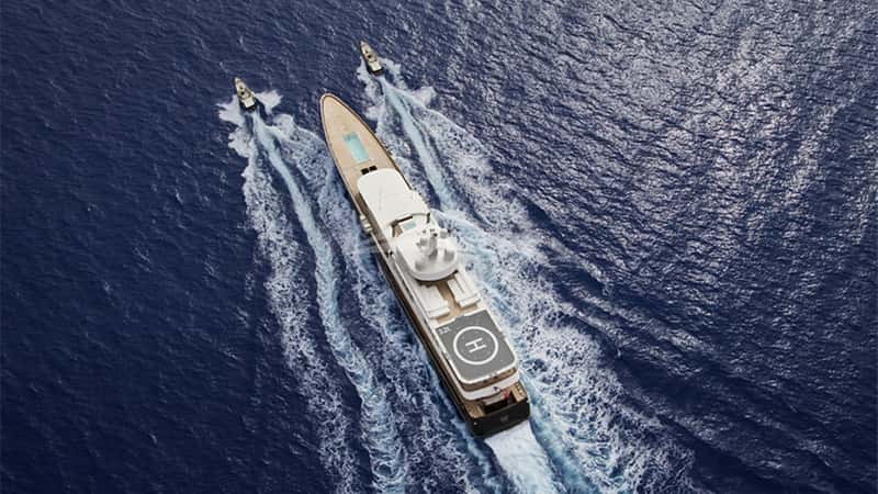 AIR 81m motor yacht charter, photo 6