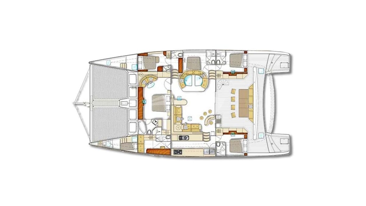 ZINGARA Deck Plan