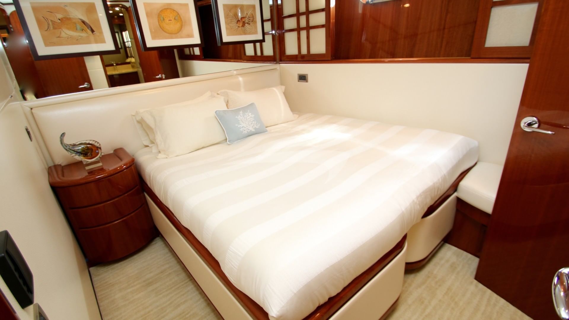 (2) Identical Convertible Twin to Queen Staterooms
