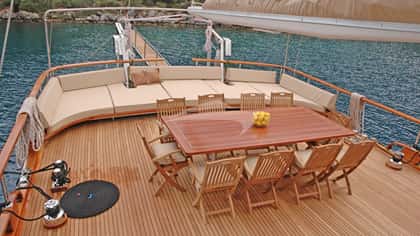AEGEAN SCHATZ 32m sailing yacht charter, photo 8